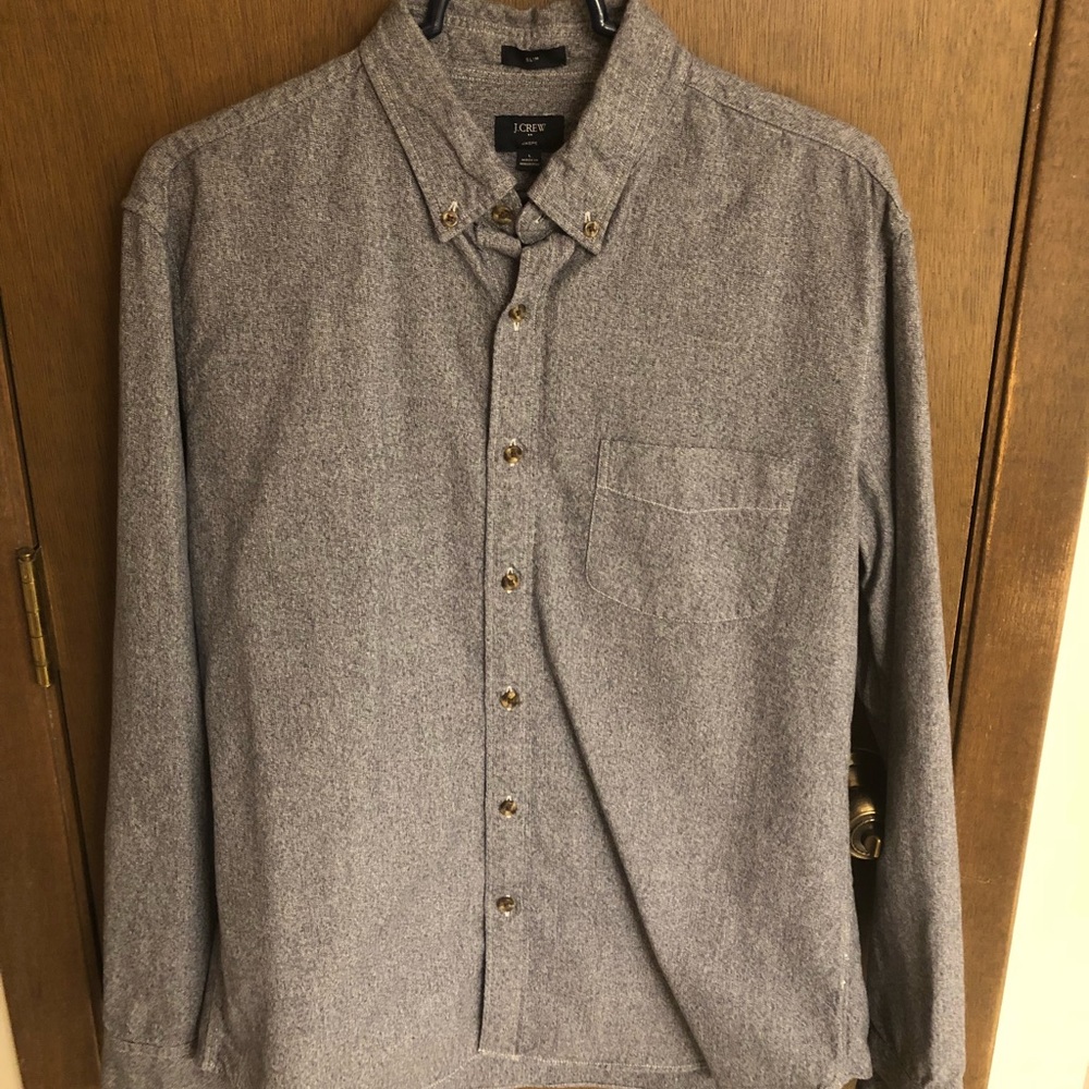 J. Crew Jaspe dark navy shirt